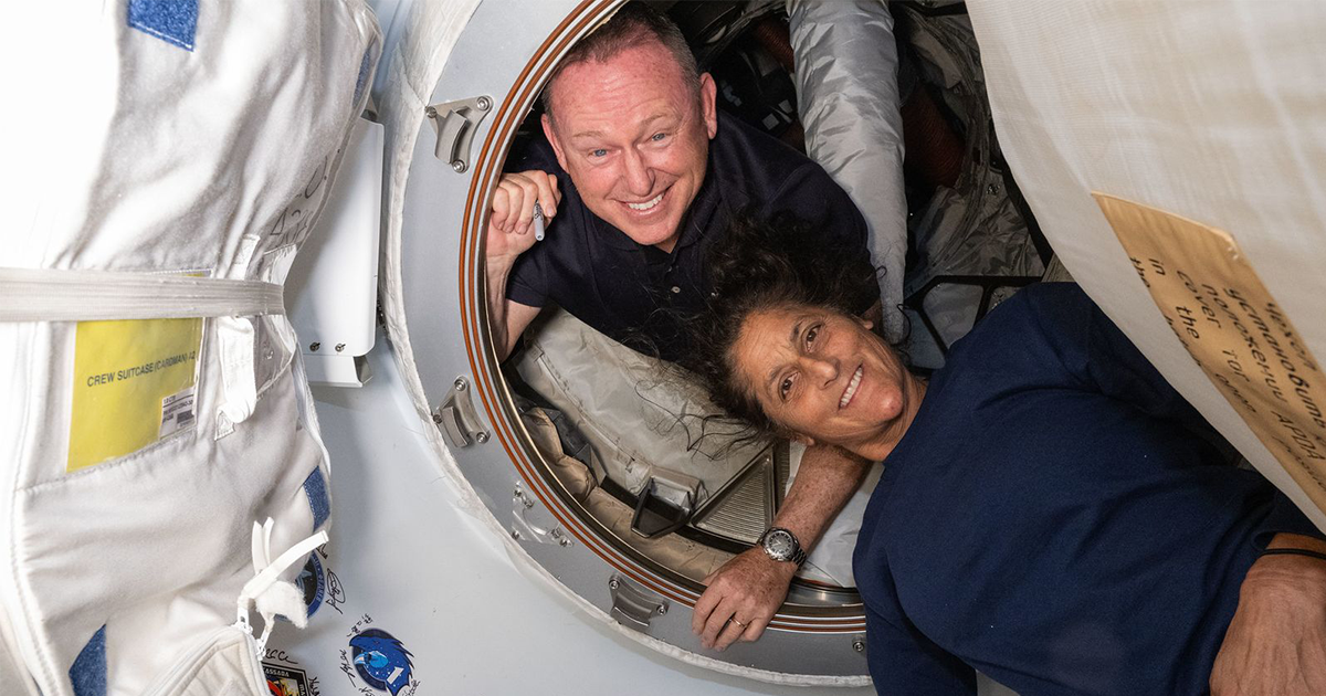 Two Astronauts Stuck in Space, Wilmore and Williams