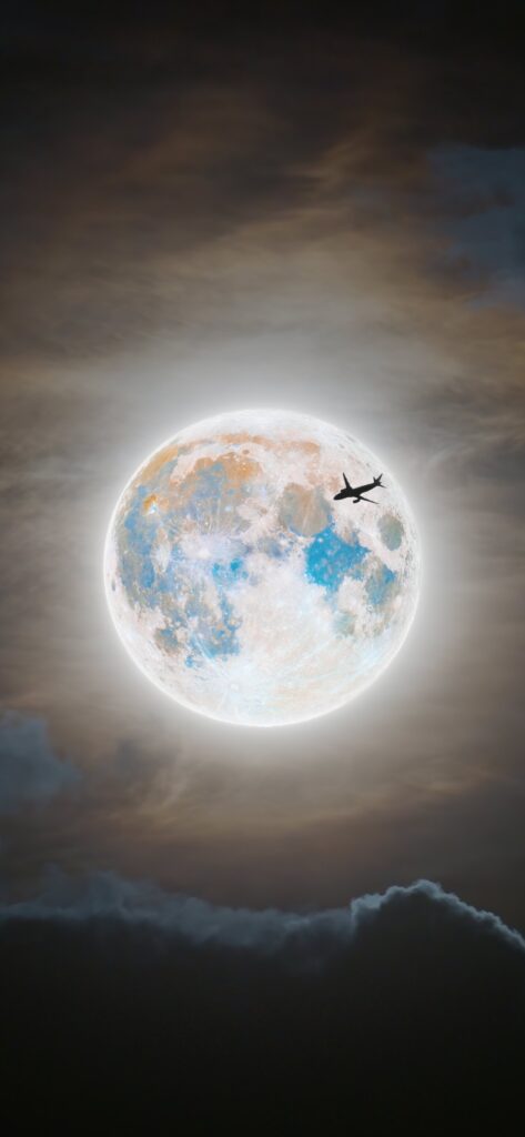 Plane Crossing the Moon | Andrew McCarthy