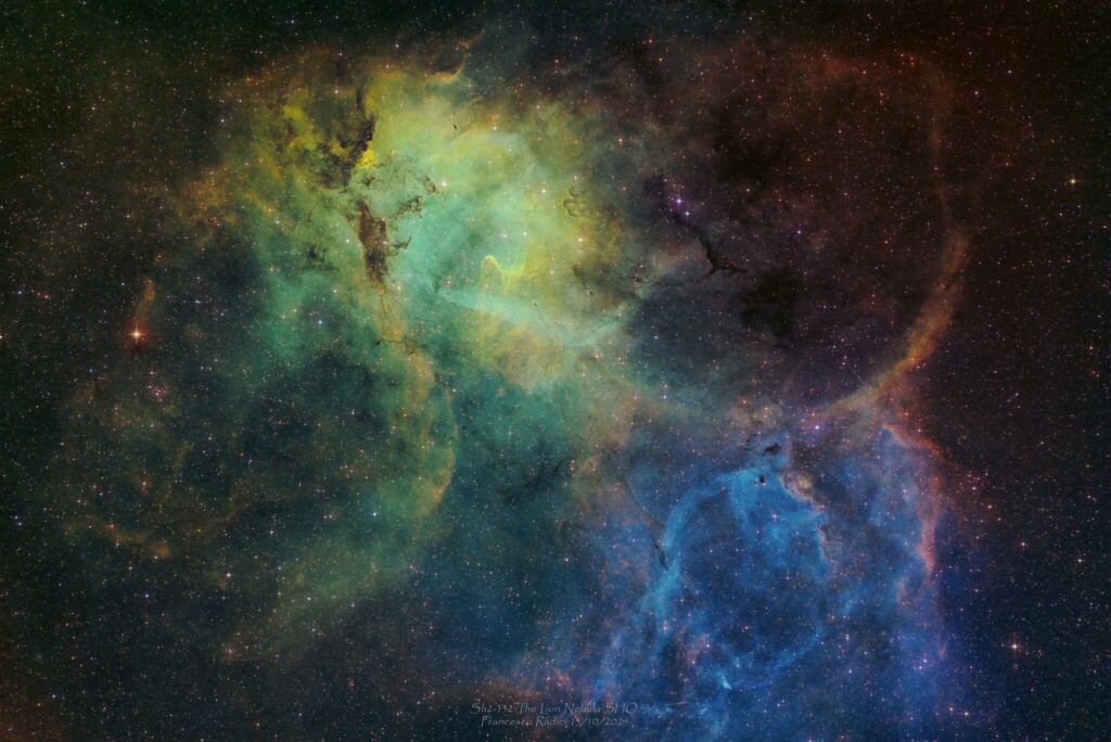 Sh2-132 Lion Nebula HSO